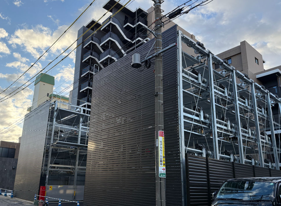 敷地全景（北西）