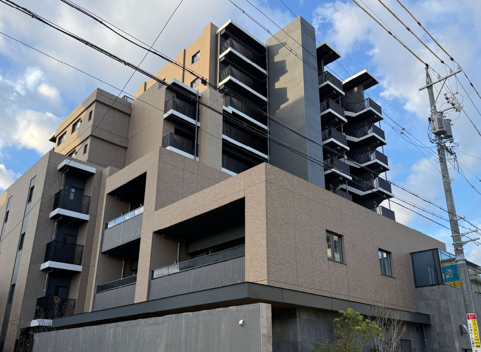 敷地全景（北東）