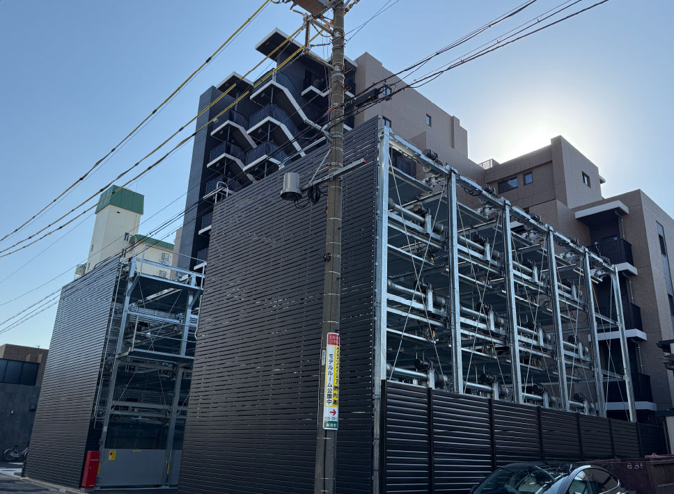 敷地全景（北西）