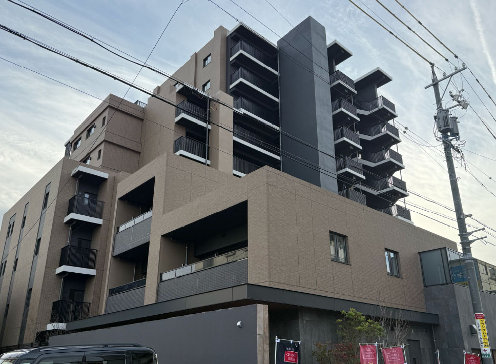 敷地全景（北東）